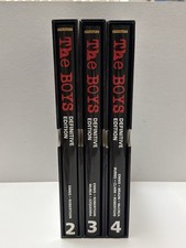 THE BOYS DEFINITIVE EDITION Vol. 2, 3,4 Set Slipcase 1st Print Oversized HC picture