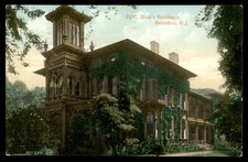Postcard D.F.C. Blair's Residence, Ivy Covered Walls, Belvidere, NJ POSTED 1911 picture