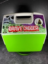 Rare Vintage Grave Digger Lunch Box Cooler picture
