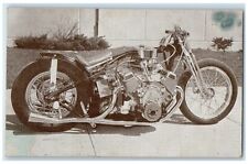 Chevy V-8 Mill HD Cycle Motorcycle Jackshaft Off Tom Rieser Columbu OH Postcard picture