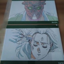 MAPPA Exhibition Limited Dorohedoro Original Drawing Clear File Shin & Noi picture
