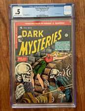 Dark Mysteries #19 1954 CGC 0.5 PCH Precode Master Publications Page 5 Missing picture