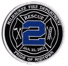 Milwaukee Recue 2 Pride of Midtown Fire Patch NEW picture