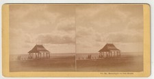 MOONLIGHT ON OAK BLUFFS - GAZEBO- PEOPLE - COTTAGE CITY - MARTHA'S VINEYARD picture