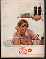 1965 Print Ad for Coke 