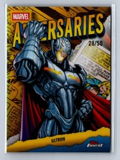 2026 Topps Finest Fantastic Four Ultron Adversaries Gold Refractor /50 #AD-19 picture