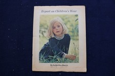 1962 AUGUST 12 NEW YORK TIMES  MAGAZINE - REPORT ON CHILDREN'S WEAR - NP 9355 picture