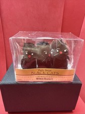 World Market Six Adorable Small Fuzzy Black Cats New picture