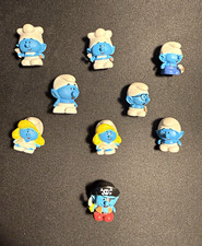 2013 McDonald’s Smurfs 2 Peyo PVC Figures Lot of 9 picture