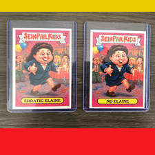 Jerry Seinfeld Larry David Kramer Elaine George Spoof Garbage Pail Kids Card picture
