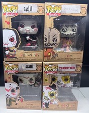 Funko Pop Doodles Horror Set of 4 Jason Sam Art Billy #2082-2085 New picture