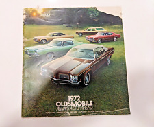 Vintage Original 1972 Oldsmobile Sales Brochure picture