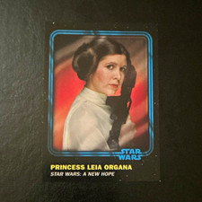 Topps 2016 Star Wars Card Trader Physical Princess Leia Organa Blue Parallel  picture