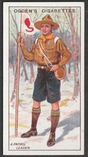 Ogden's, Boy Scouts, 1911, 1st Series, Blue Backs, No 02, A Patrol Leader picture