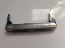 Vintage Robeson Shuredge Folding Pocket Knife Unique Pewter Handle 1922-1939 picture