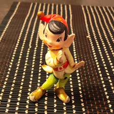 Vtg Leftons Pixie Elf Ceramic Figurine Multicolor 1950s Marked 779 Fairy Tale picture