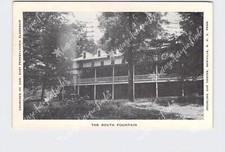 PPC Postcard PA Pennsylvania Newville Churches Of God South Fountain Doubling Ga picture