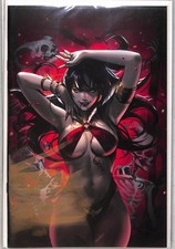 VAMPIRELLA #666 (LEIRIX LI VIRGIN VARIANT RED Exclusive) (ASM #300 HOMAGE) picture