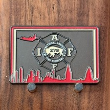 Cheyenne Wyoming Fire Rescue IAFF Local 279 Challenge Coin  1#45 picture