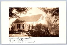 K16/ Hampton Connecticut RPPC Postcard c1930 The Little House  162 picture