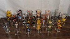 Looney Tunes Pepsi Collector Series 1973 Complete Set 18 Glasses Great Condition picture