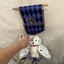 Vintage Harry Potter 2000 Hallmark Hedwig Owl And scroll Hanging Decor picture