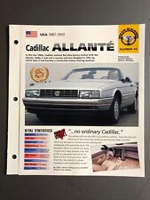 1987-1992 Cadillac Allante Convertible IMP 