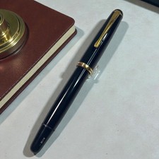 Montblanc 342G Black & Gold 14K Fountain Pen KOB Nib 1950s Rare picture