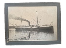 1890s S.S. City of Puebla Photo Seattle Pacific Coast Steamship Co Klondike 9x7 picture