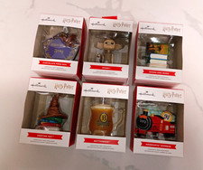 Set Of 6 - 2026 Hallmark Harry Potter Christmas Ornaments *NEW picture