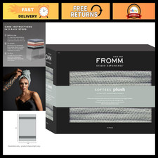 Fromm Softees Plush Microfiber Salon Hair Towels - Ultra Soft Fast Drying Towel picture