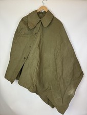 Vintage 1959 Dutch Army Military Rain Cape Poncho  picture
