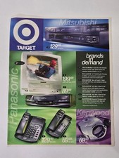 Target Electronics Catalog Feb March 2000 Mitsubishi Panasonic Kenwood Y2K picture
