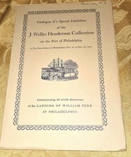 Port of Philadelphia 1957 Exhibition Catalogue - J. Welles Henderson Collection picture