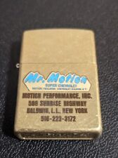 Mr Motion Super Chevrolet All Brass  Zippo Enameled.  Nice Gift Muscle Chevy  picture