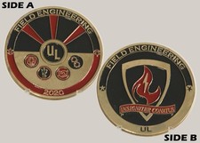 UL Field Engineering 2020 Insigniter Conatus Commemorative Challenge Coin  3#H picture