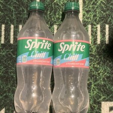 2 Sprite Strawberry Kiwi Limited Edition 20oz Bottles picture