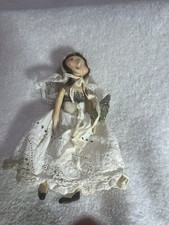 Colleen Moody 6 Inch Christmas Doll Holding A  Tree picture