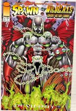 Spawn WildC.A.T.S #4 1996 Alan Moore Image Comic VF  picture