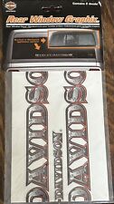 Harley Davidson Rear View Graphix Window Decal New In Package picture