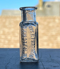 Antique New York State Hospital Pharmacy Bottle NYSH  picture