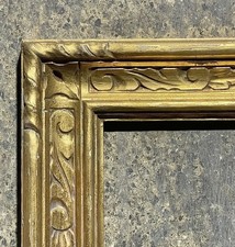 VINTAGE FITs 24”x30” GOLD GILT BOSTON SCHOOL ARTs & CRAFTs PICTURE FRAME picture