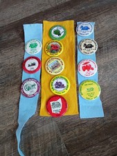 11 Different N.W. Ohio Antique Machinery Ass'n Past Pinback Buttons OH picture