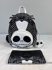 Loungefly Disney Nightmare Before Christmas Tim Burton Mini Backpack Wallet picture