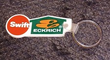 Armour Swift Eckrich Meats Food Advertising Keychain Key Ring Chain VTG Taylor picture