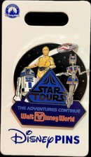 2026 Walt Disney World Parks Star Wars Star Tours C-3PO R2-D2 OE Pin picture