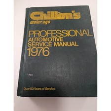 Chilton Motor Age Professional Automotive Service Manual 1976 Ford Chevy Dodge picture