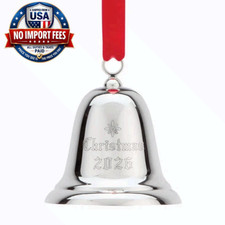 2026 42nd Annual Reed & Barton Christmas Bell Ornament 100012501 Freeship fromUS picture