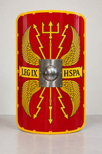 Handmade Roman Scutum Shield Wall Decor, Ancient Legionary Replica,  picture