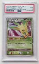 Leafeon LV.X Holo DP4 - Pokemon Dawn Dash Japanese 1st Edition - PSA 7 picture